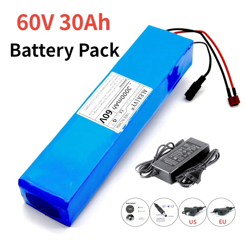 60V 50Ah Electric Scooter Battery - Scooter elettrico per bici 18650 batteria