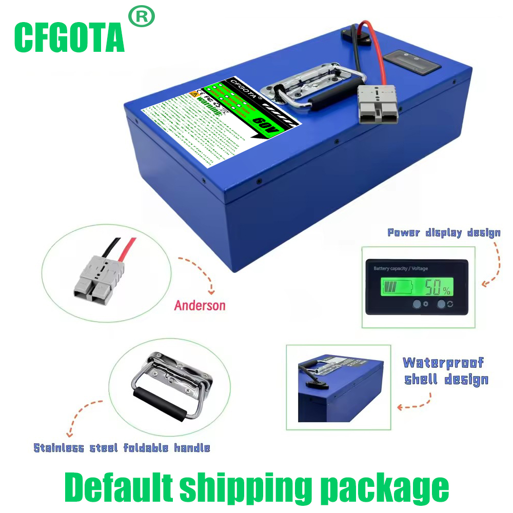 Nuovo pacco batteria al litio  - 60V 50Ah Electric Scooter Battery recensione e prezzo