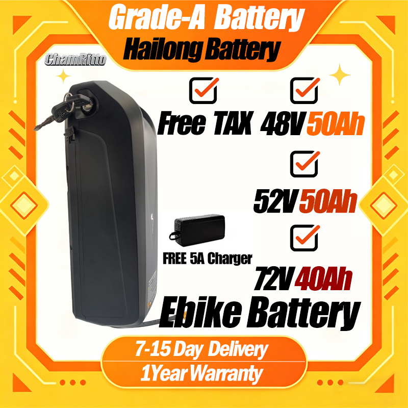 Batteria Ebike 48V 50AH 52V 36 - 60V 50Ah Electric Scooter Battery recensione e prezzo